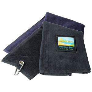 Durham Double Fold Golf Towel with Pocket 